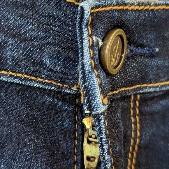 Driftwood Jeans Colette Cuffed Boho Floral Embroidered Jeans‎ women's sz … - Picture 15 of 16